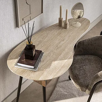 Toaletný stolík/Konzola Travino 42-13 Ceramic Travertine