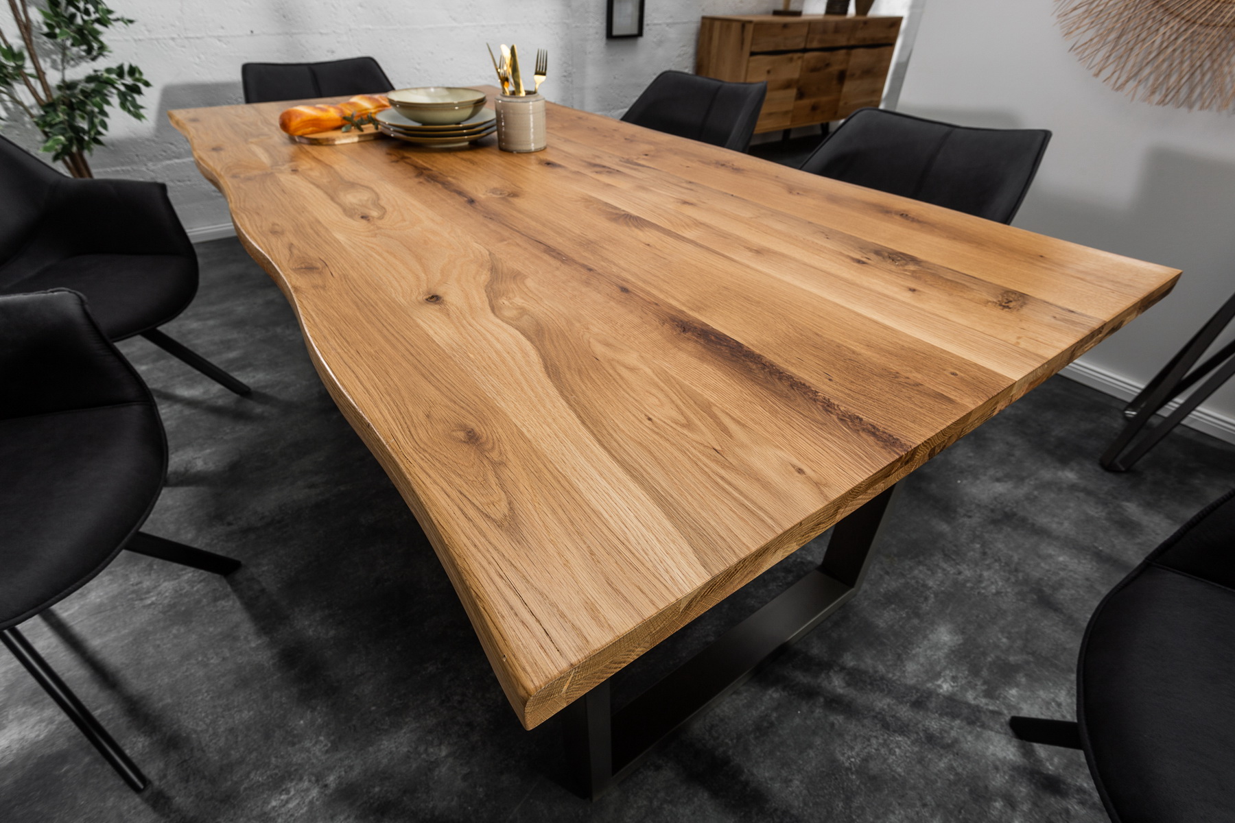 Jedálenský stôl 39437 200x100cm Masív drevo Divoký Dub - PRODUKT JE SKLADOM U NÁS - 1Ks Jedálenský stôl 39437 200x100cm Masív drevo Divoký Dub - PRODUKT JE SKLADOM U NÁS - 1Ks