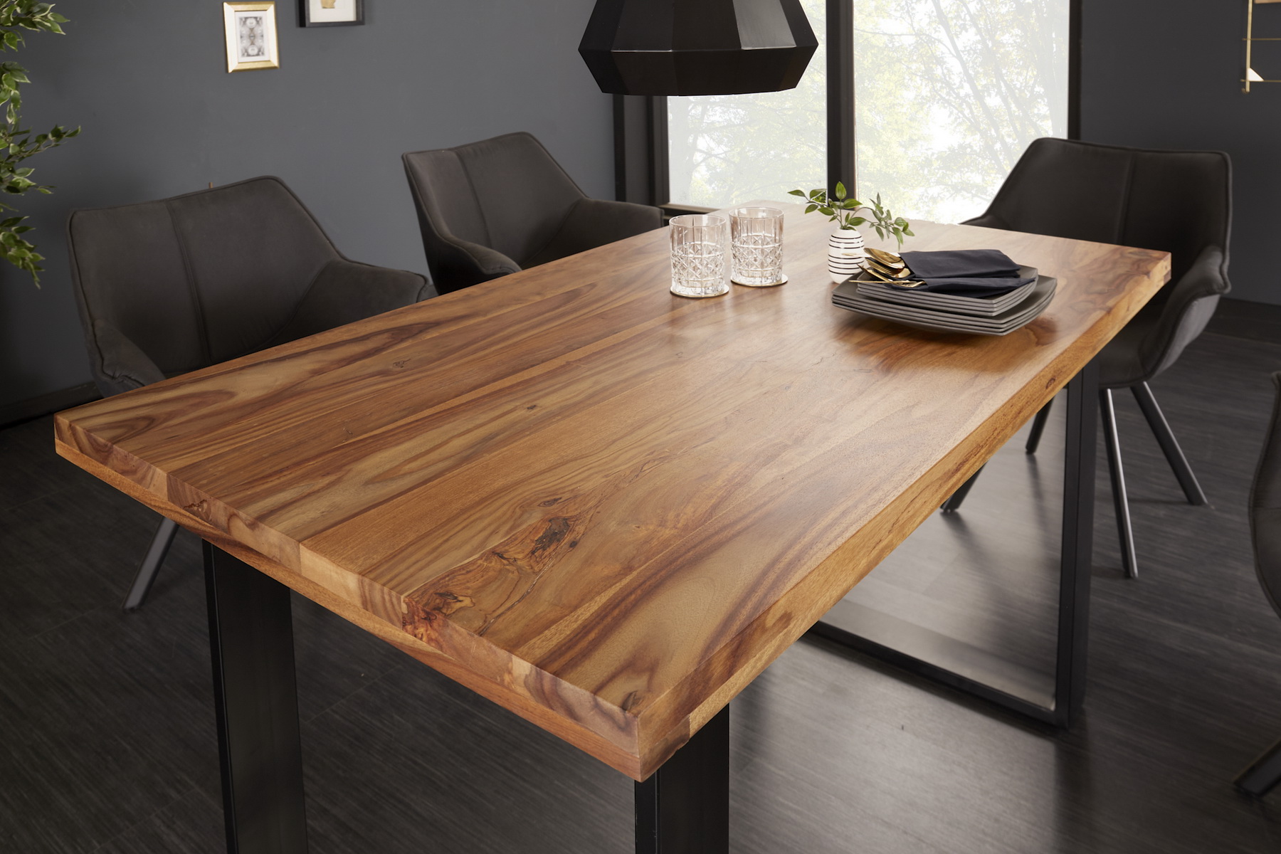 Jedálenský stôl 39866 120x80cm Masív drevo Palisander - PRODUKT JE SKLADOM U NÁS - 1Ks Jedálenský stôl 39866 120x80cm Masív drevo Palisander - PRODUKT JE SKLADOM U NÁS - 1Ks