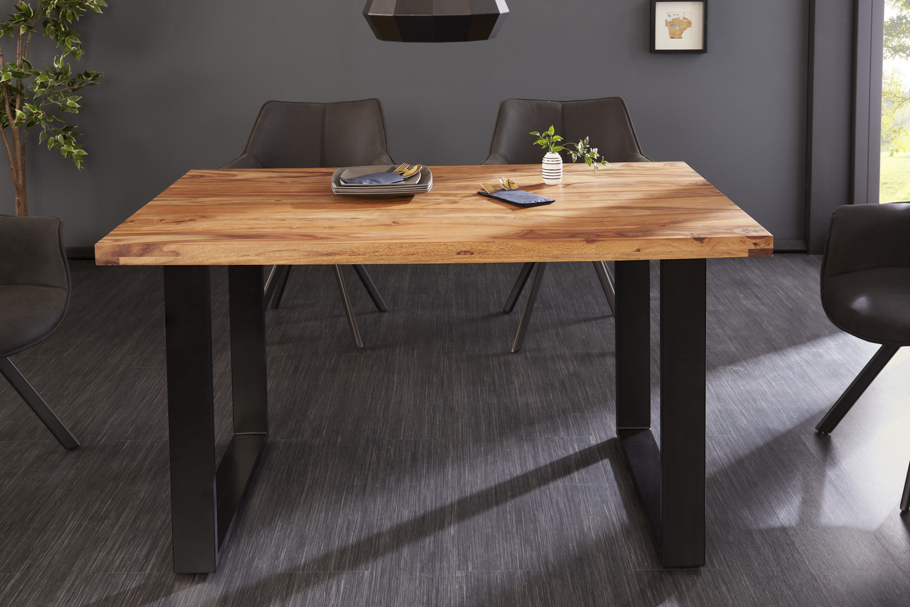 Jedálenský stôl 39866 120x80cm Masív drevo Palisander - PRODUKT JE SKLADOM U NÁS - 1Ks Jedálenský stôl 39866 120x80cm Masív drevo Palisander - PRODUKT JE SKLADOM U NÁS - 1Ks