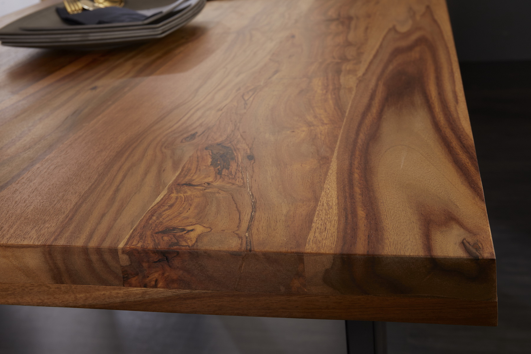 Jedálenský stôl 39866 120x80cm Masív drevo Palisander - PRODUKT JE SKLADOM U NÁS - 1Ks