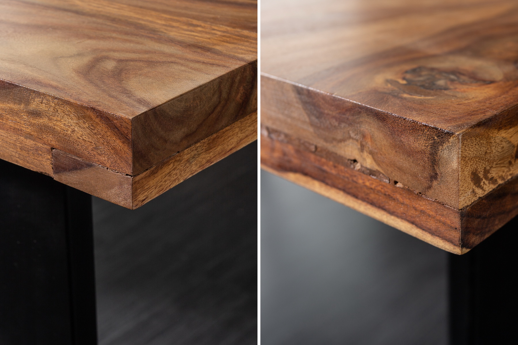 Jedálenský stôl 39866 120x80cm Masív drevo Palisander - PRODUKT JE SKLADOM U NÁS - 1Ks