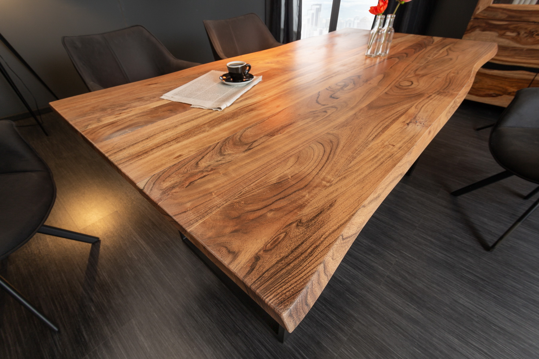 Jedálenský stôl 40048 180x90cm Masív drevo Divoká Acacia Jedálenský stôl 40048 180x90cm Masív drevo Divoká Acacia