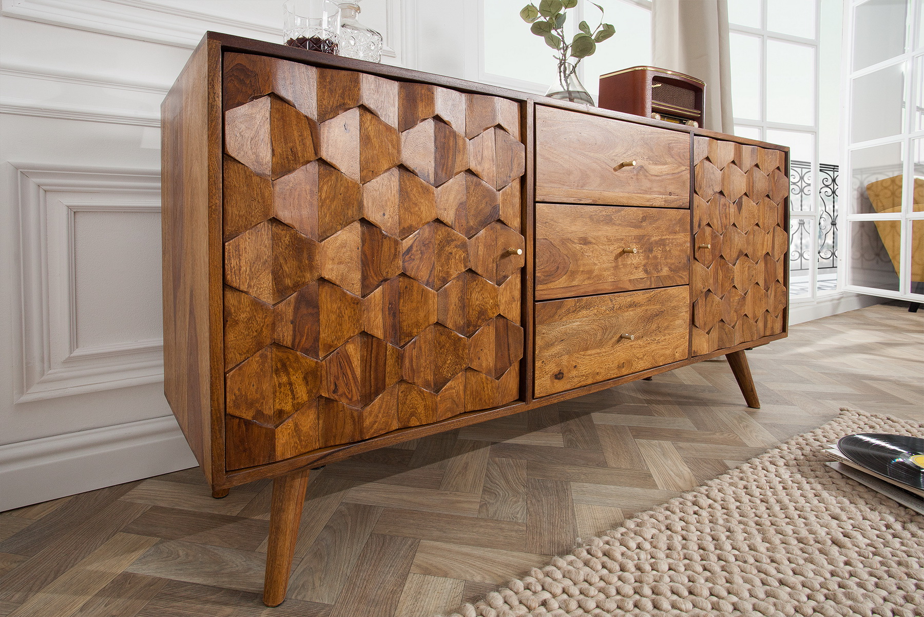 Komoda 39742 145cm Drevo Palisander Retro Komoda 39742 145cm Drevo Palisander Retro