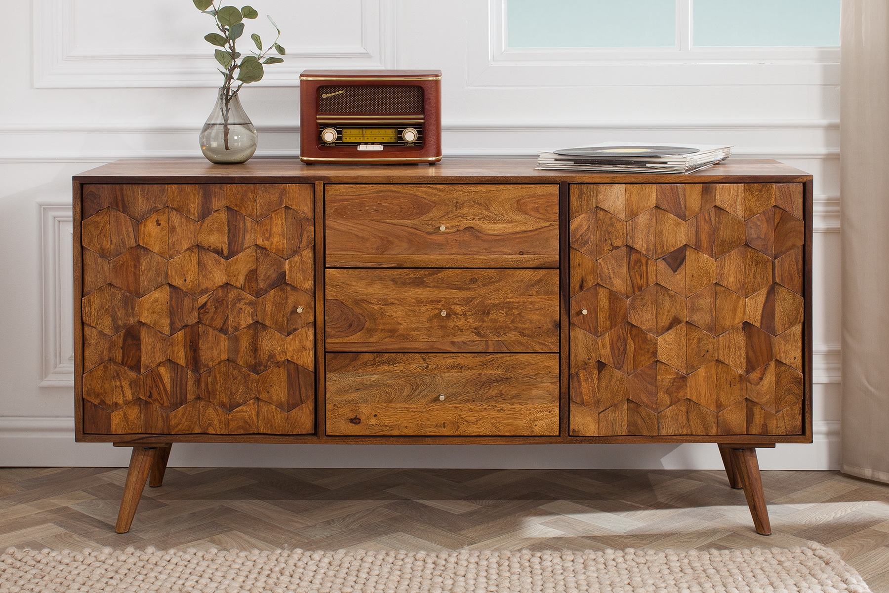 Komoda 39742 145cm Drevo Palisander Retro Komoda 39742 145cm Drevo Palisander Retro