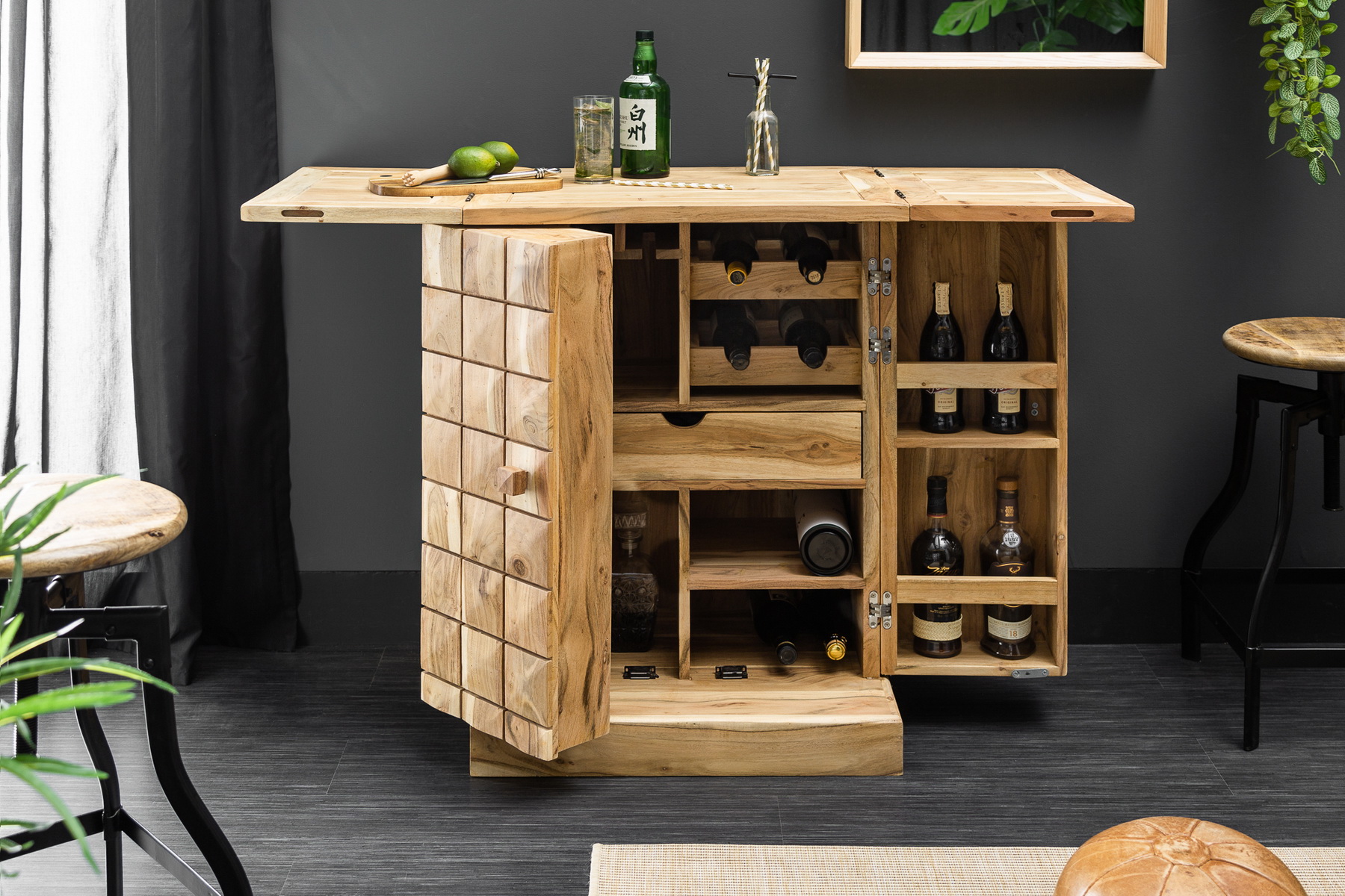 Komoda/Bar 39750 Drevo Acacia Komoda/Bar 39750 Drevo Acacia