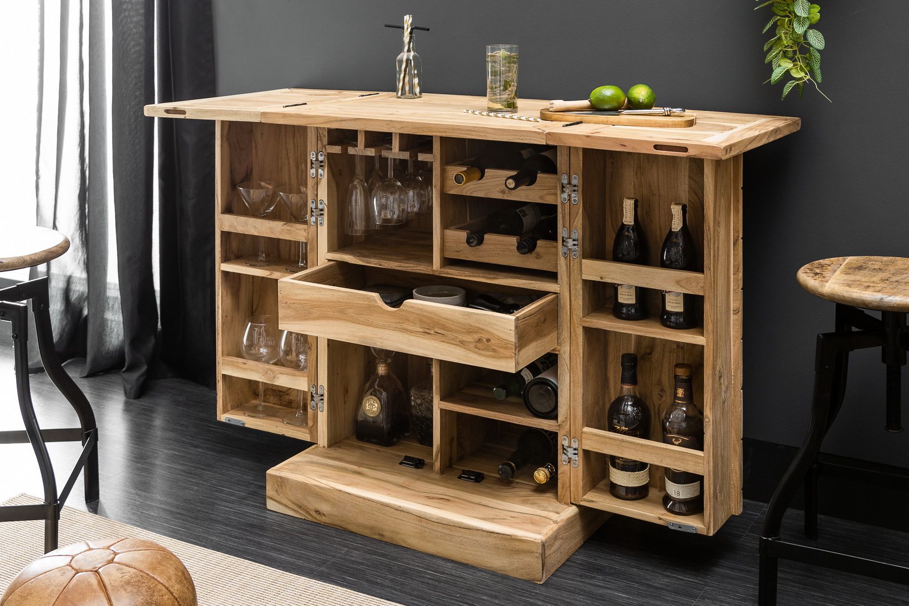 Komoda/Bar 39750 Drevo Acacia Komoda/Bar 39750 Drevo Acacia
