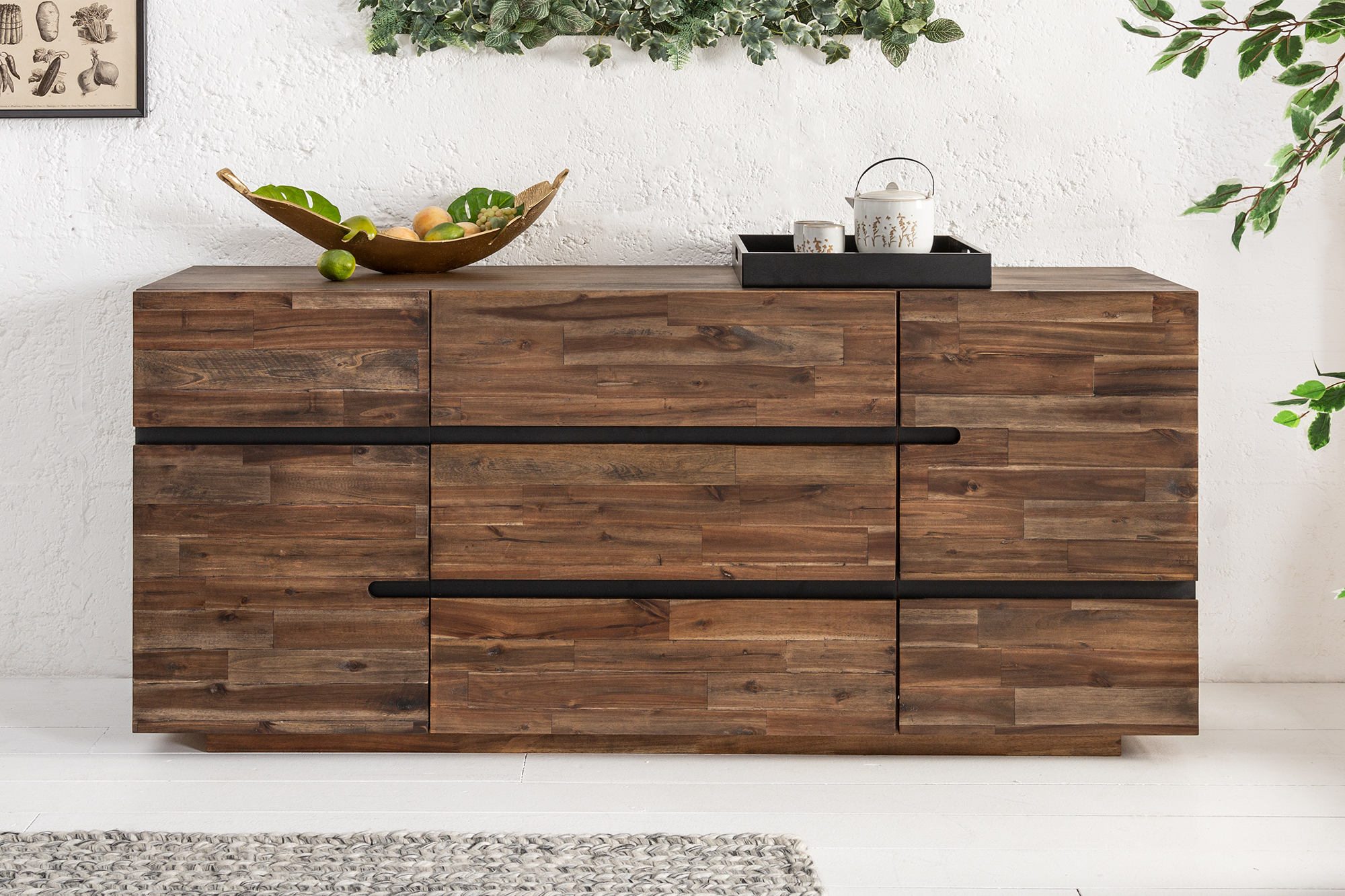 Komoda 40990 Wotan 170cm Drevo Acacia Komoda 40990 Wotan 170cm Drevo Acacia