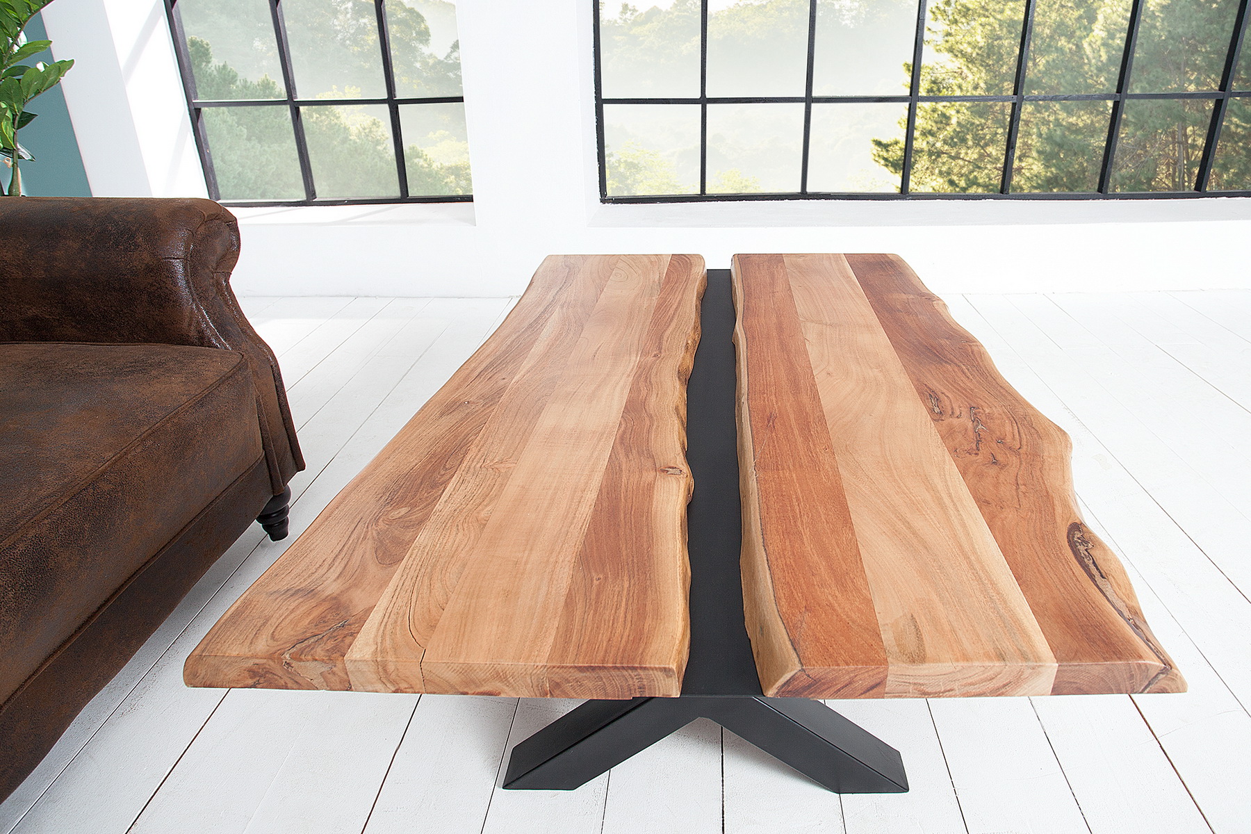 Konferenčný stôl 38334 120x80cm Drevo Acacia