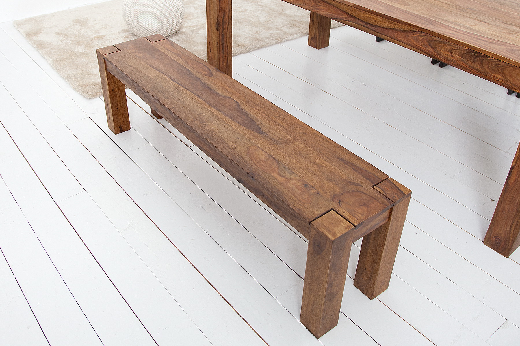 Lavica 15520 160cm Masív drevo Palisander Lavica 15520 160cm Masív drevo Palisander