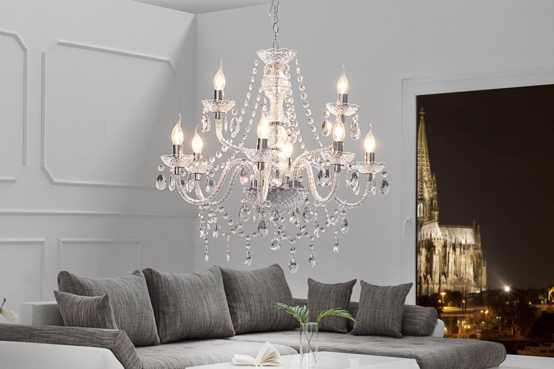Luster 1283 9-Ramien číry Luster 1283 9-Ramien číry