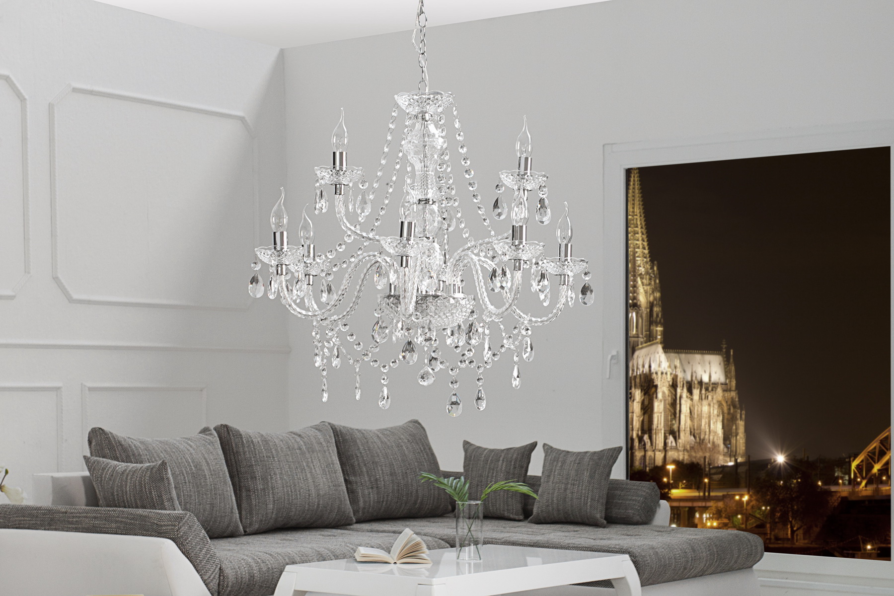 Luster 1283 9-Ramien číry Luster 1283 9-Ramien číry