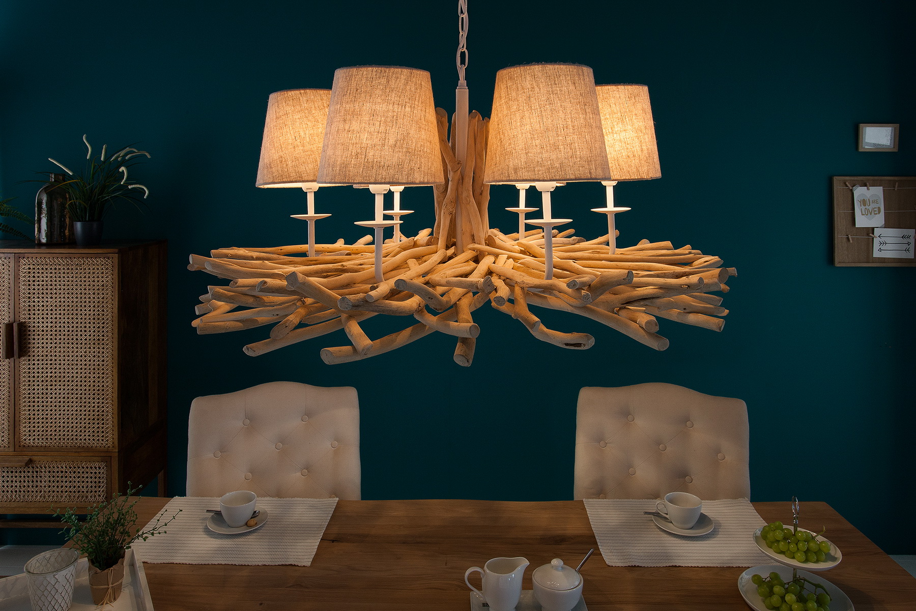 Luster 39616 Euphoria 80cm Drevo Luster 39616 Euphoria 80cm Drevo