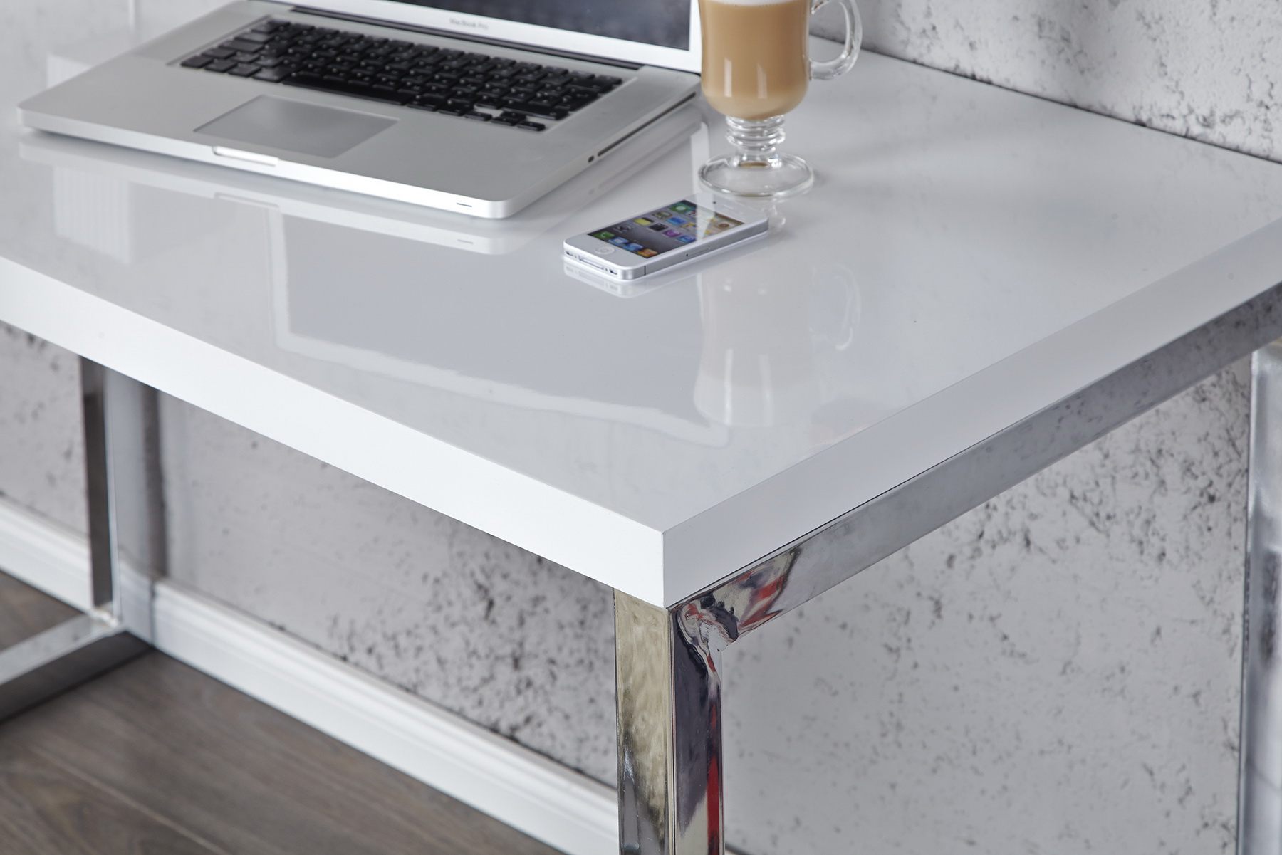 PC - stolík 20999 120x60cm Biely vysoký lesk PC - stolík 20999 120x60cm Biely vysoký lesk