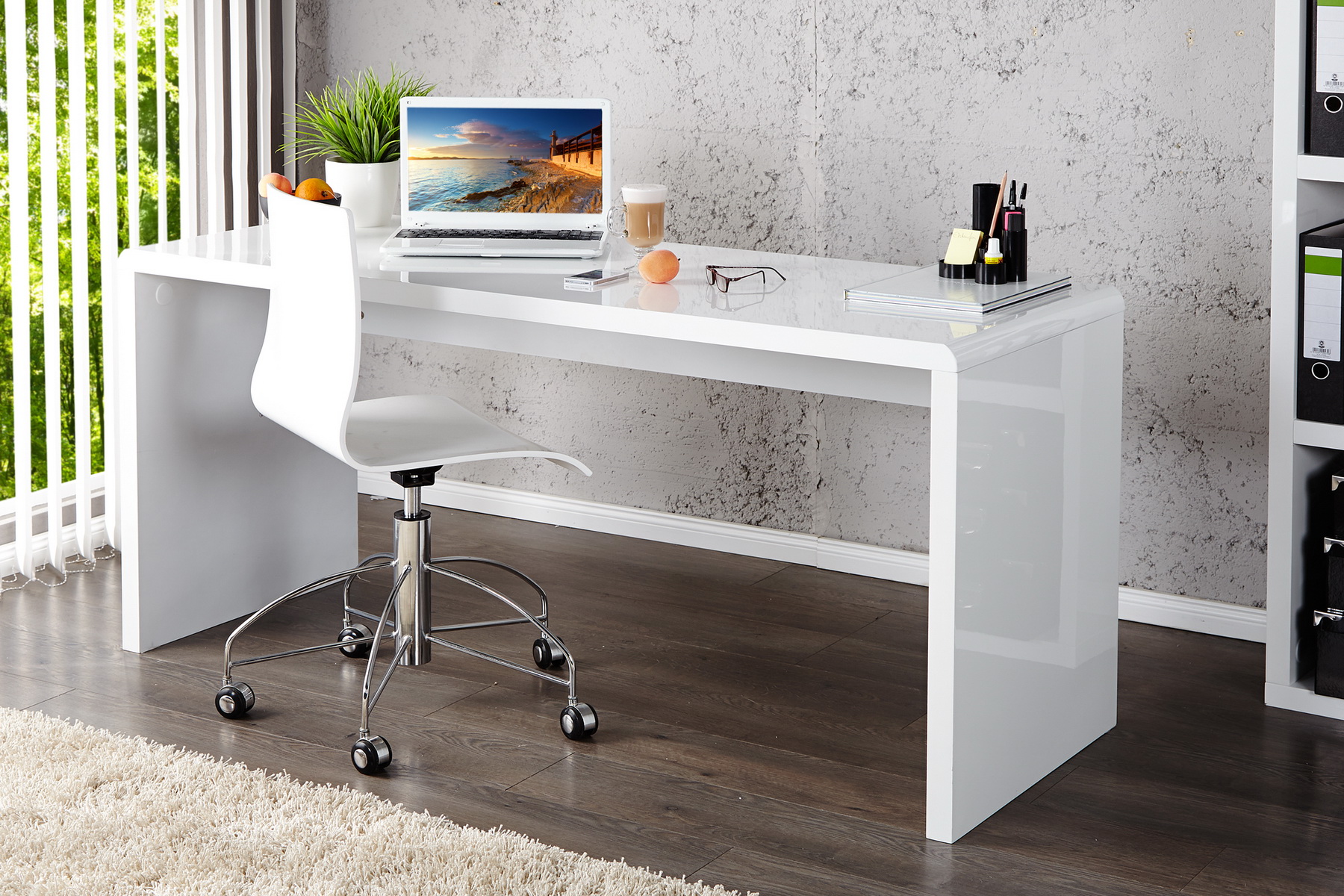 PC - stolík 36024 140x60cm Biely vysoký lesk - PRODUKT JE SKLADOM - 1ks PC - stolík 36024 140x60cm Biely vysoký lesk - PRODUKT JE SKLADOM - 1ks