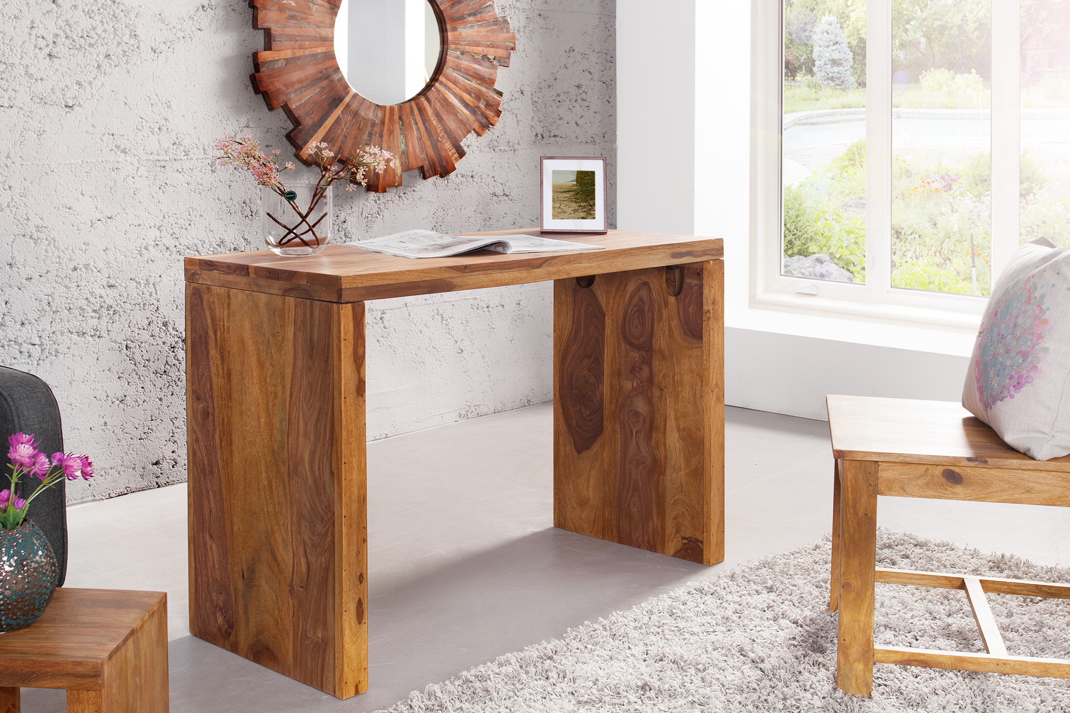 PC - stolík 36330 100x40cm Masív drevo Palisander PC - stolík 36330 100x40cm Masív drevo Palisander