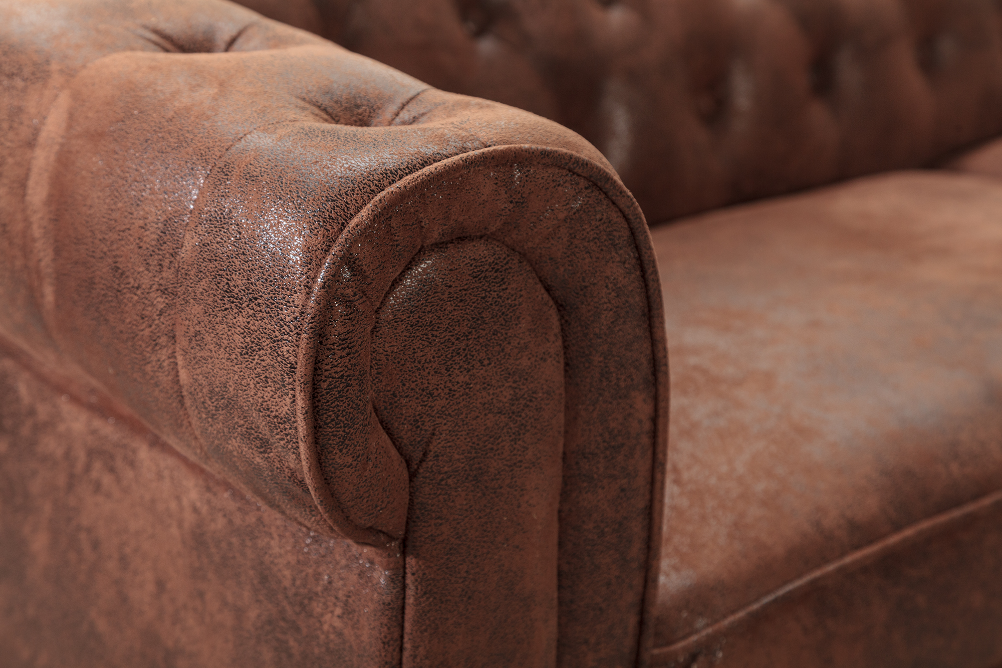 Rohová sedacia súprava 40610 Chesterfield Pravá - Antik hnedá Rohová sedacia súprava 40610 Chesterfield Pravá - Antik hnedá