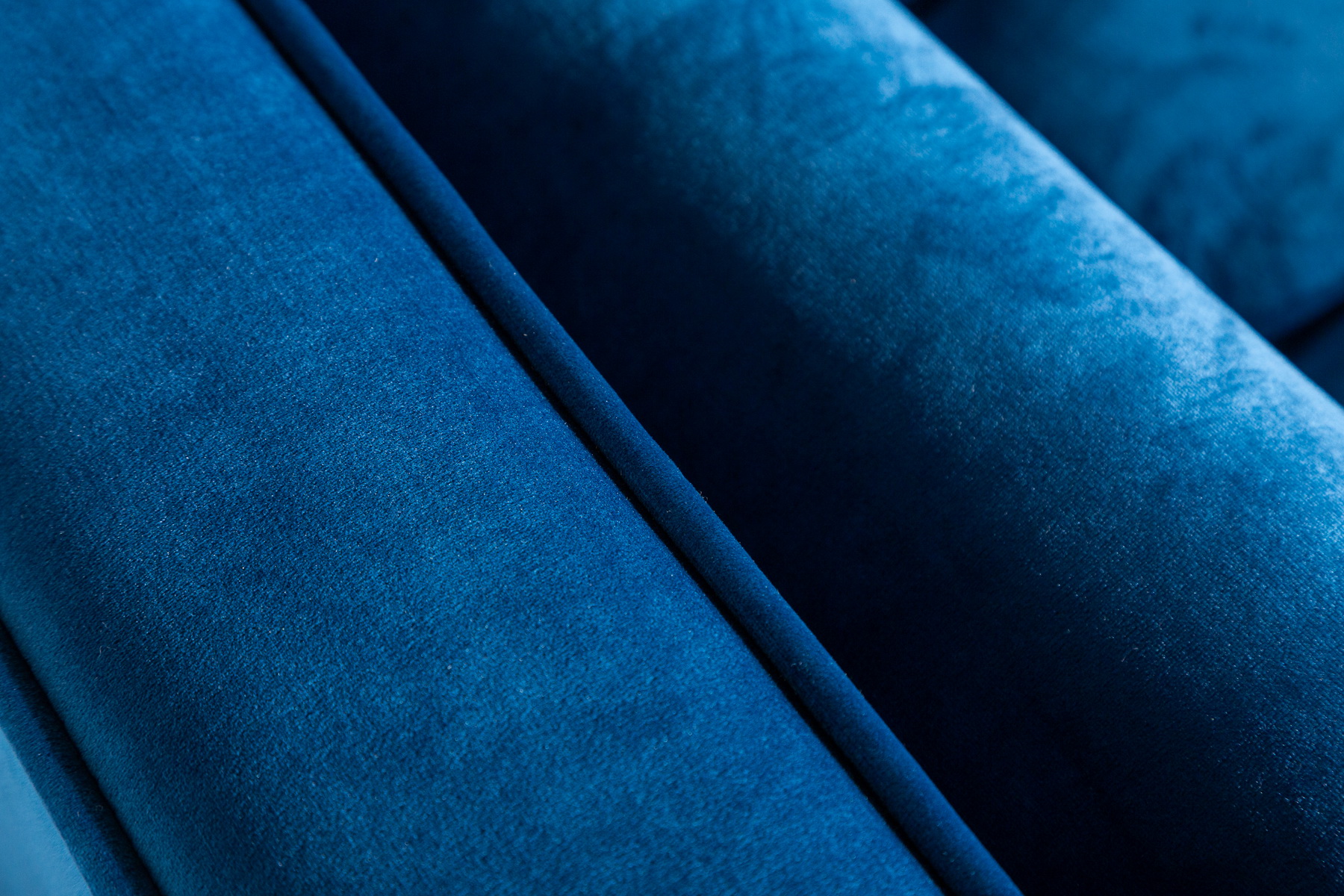 Sedacia súprava 39844 225cm Cozy - Zamat Modrá Sedacia súprava 39844 225cm Cozy - Zamat Modrá