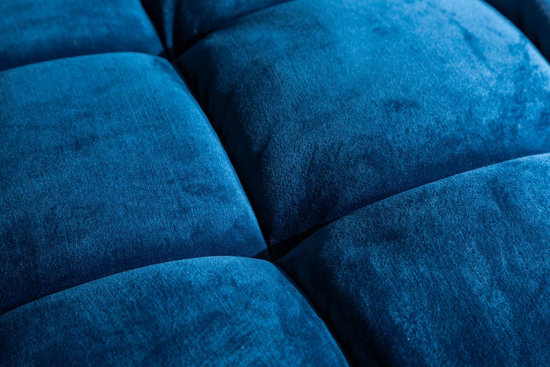 Sedacia súprava 39844 225cm Cozy - Zamat Modrá Sedacia súprava 39844 225cm Cozy - Zamat Modrá