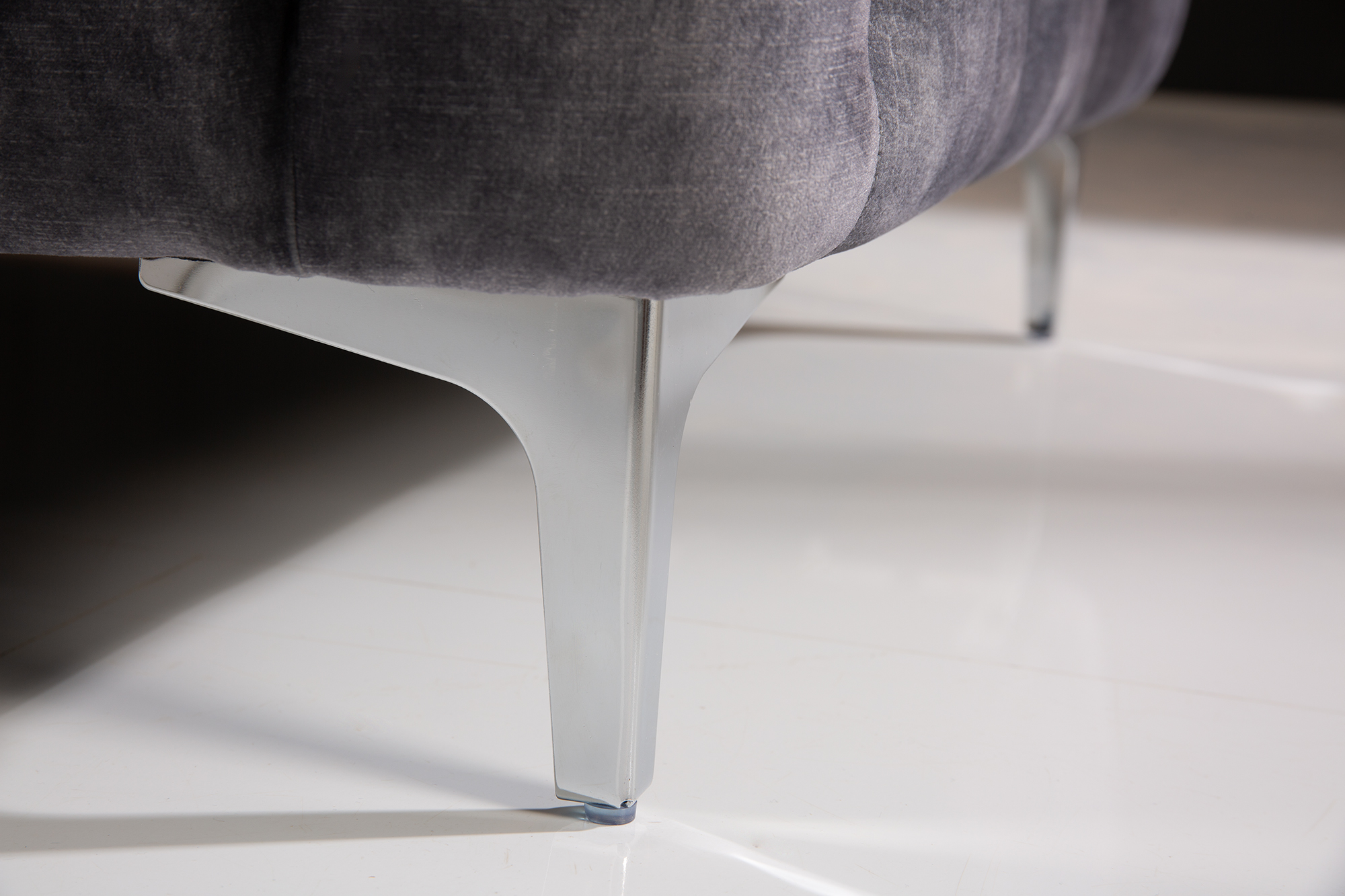 Sedacia súprava 41134 240cm Modern Barock - Zamat Šedá Sedacia súprava 41134 240cm Modern Barock - Zamat Šedá