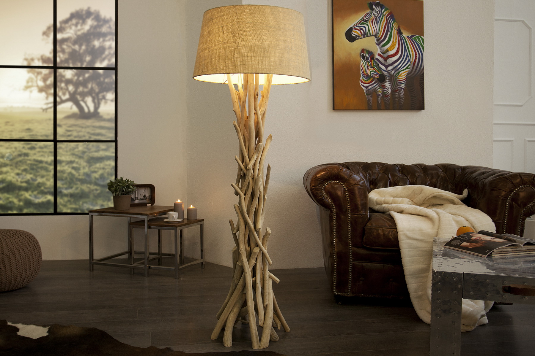 Stojaca lampa 30208 Ø50cm Drevo Stojaca lampa 30208 Ø50cm Drevo