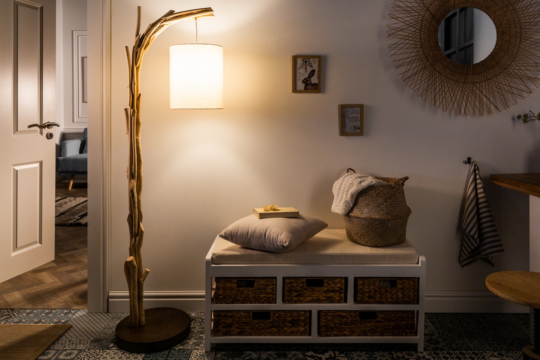 Stojaca lampa 39636 Wild nature 163cm Stojaca lampa 39636 Wild nature 163cm