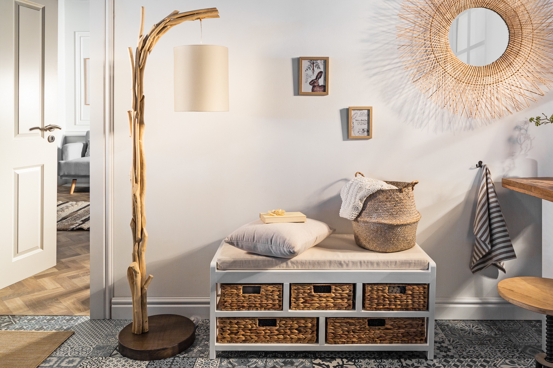 Stojaca lampa 39636 Wild nature 163cm Stojaca lampa 39636 Wild nature 163cm
