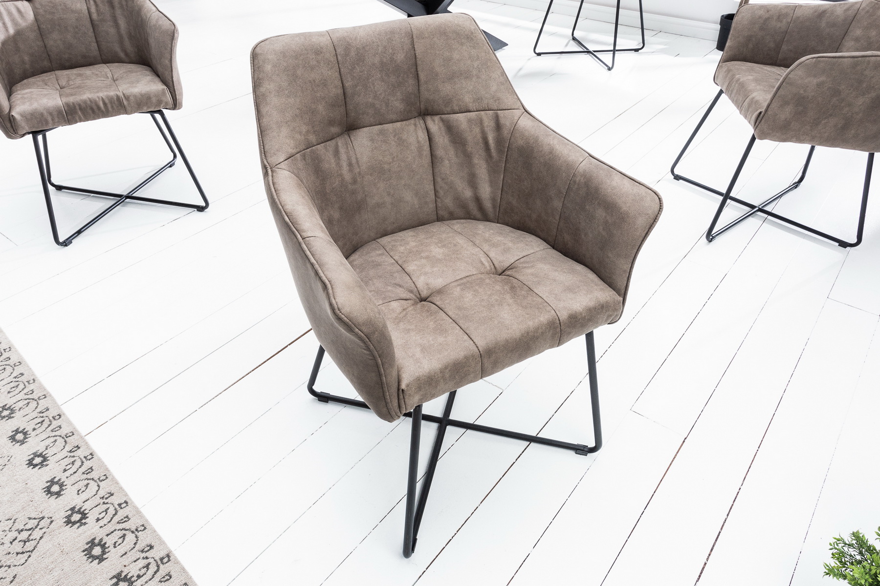 Stolička 39530 Loft Mikrofaser taupe Stolička 39530 Loft Mikrofaser taupe