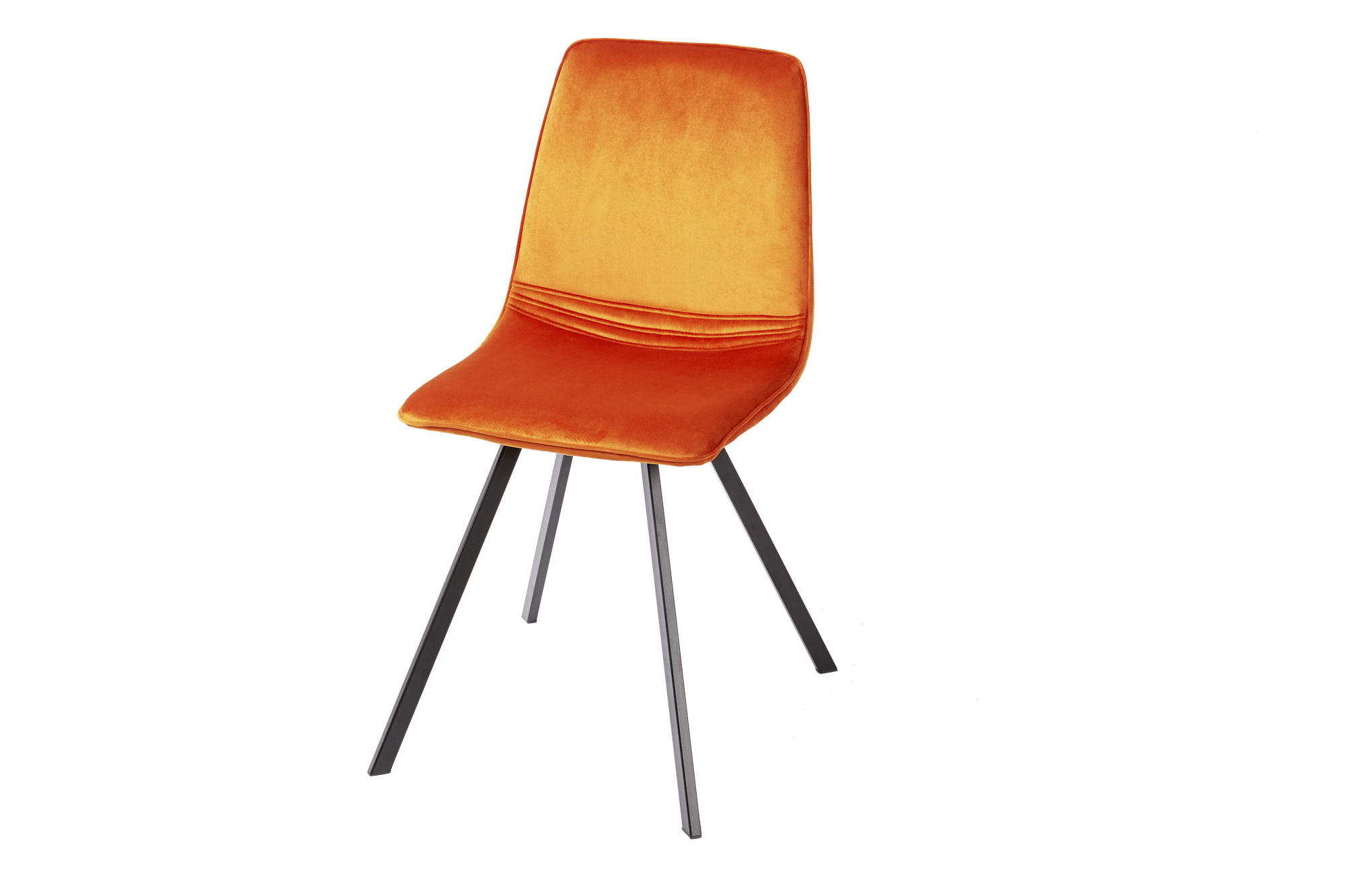 Stolička 39919 Zamat oranžová Stolička 39919 Zamat oranžová