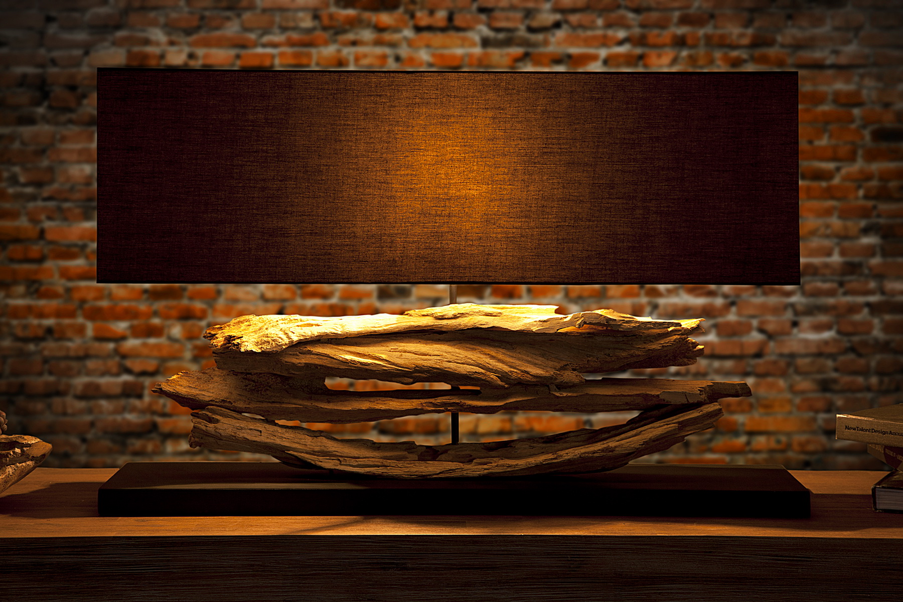Stolová lampa 17327 Riverine - Čierna Stolová lampa 17327 Riverine - Čierna