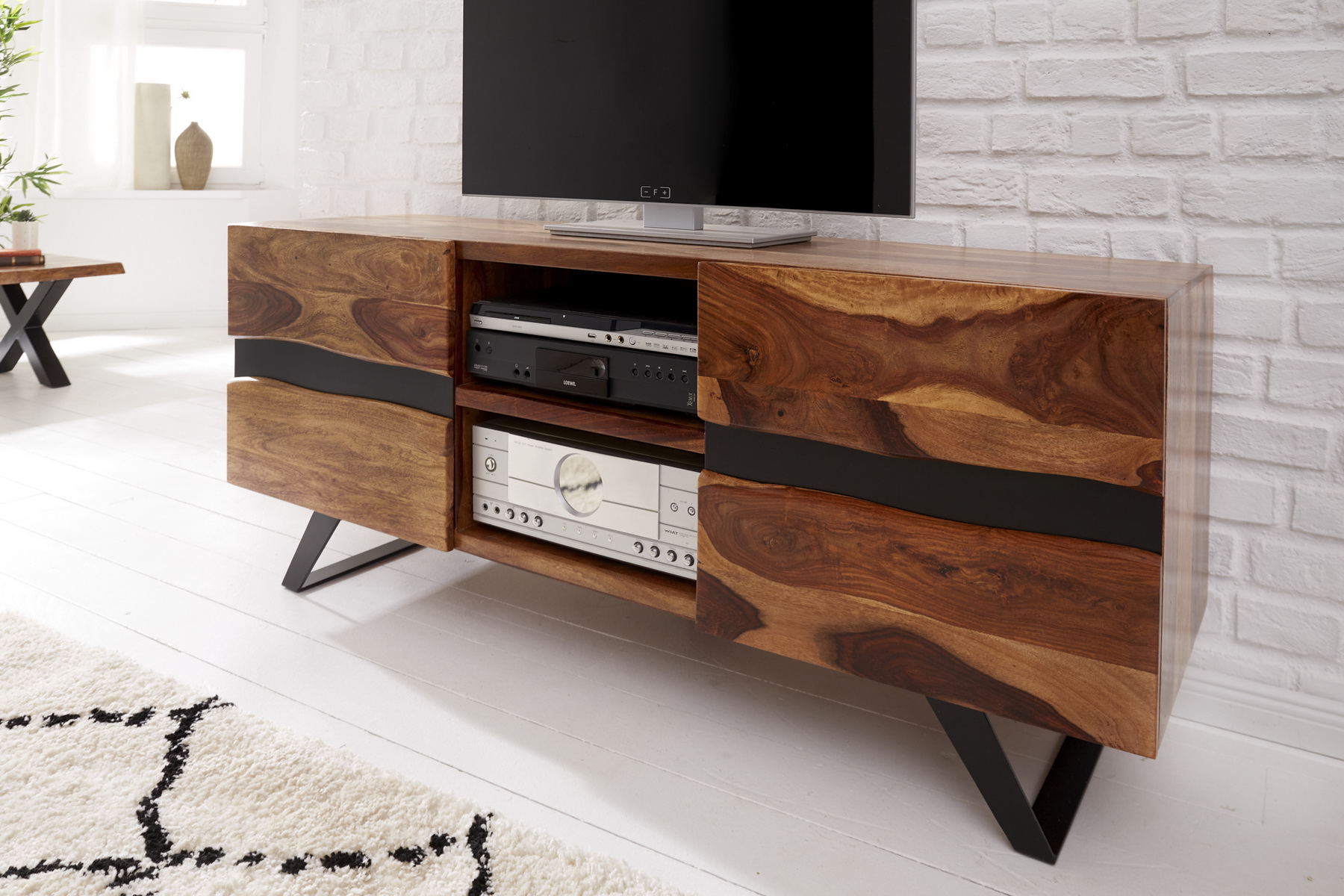 TV-skrinka 40194 160cm Drevo Palisander TV-skrinka 40194 160cm Drevo Palisander