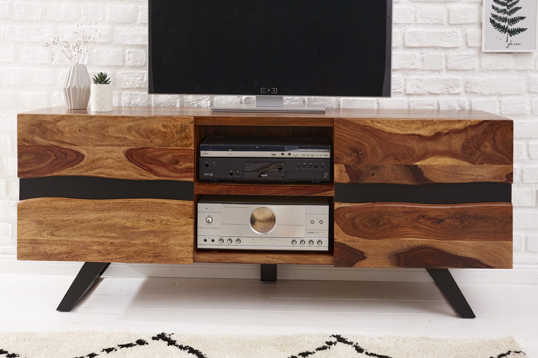 TV-skrinka 40194 160cm Drevo Palisander TV-skrinka 40194 160cm Drevo Palisander