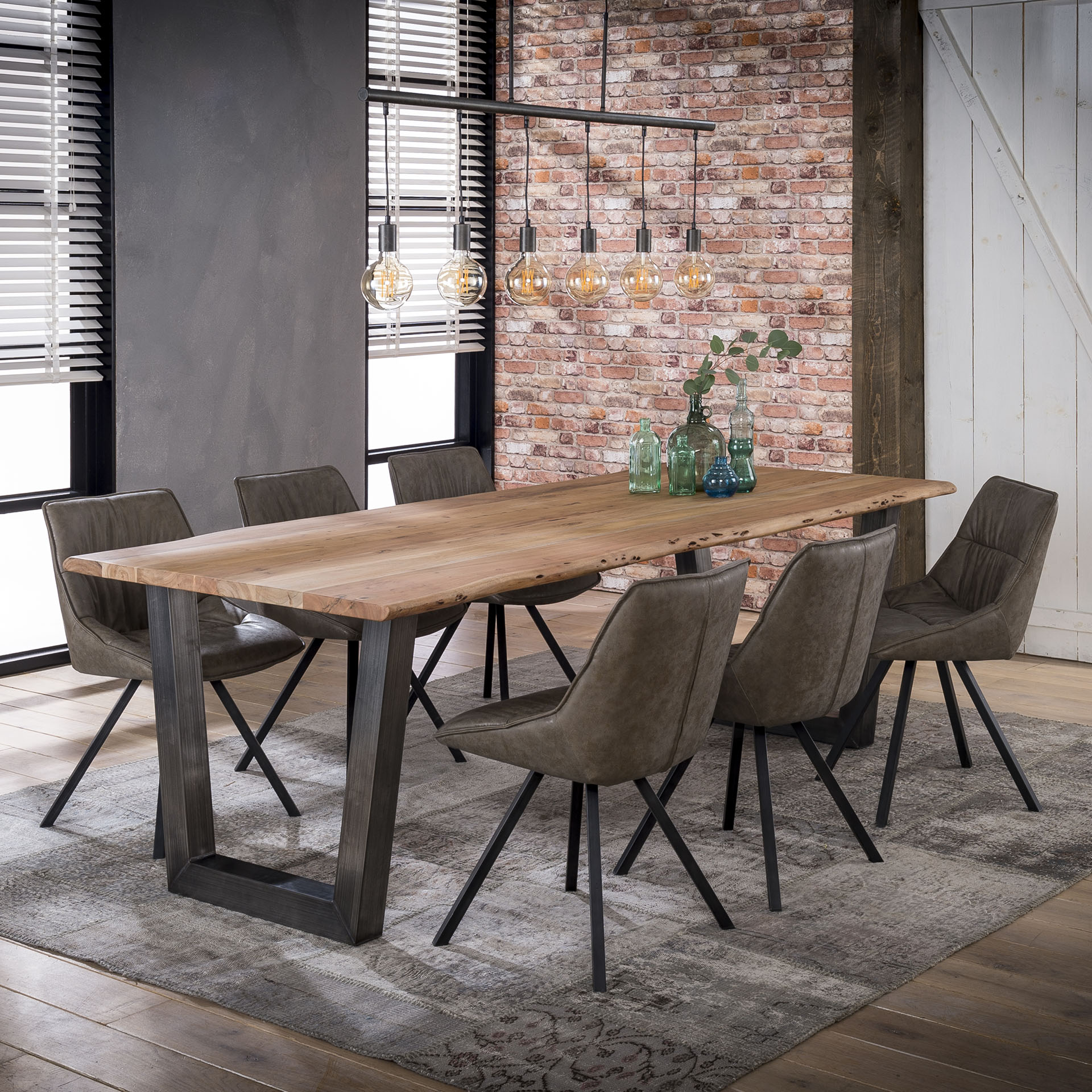 Jedálenský stôl 20-23 240x100cm Solid Acacia natural Jedálenský stôl 20-23 240x100cm Solid Acacia natural