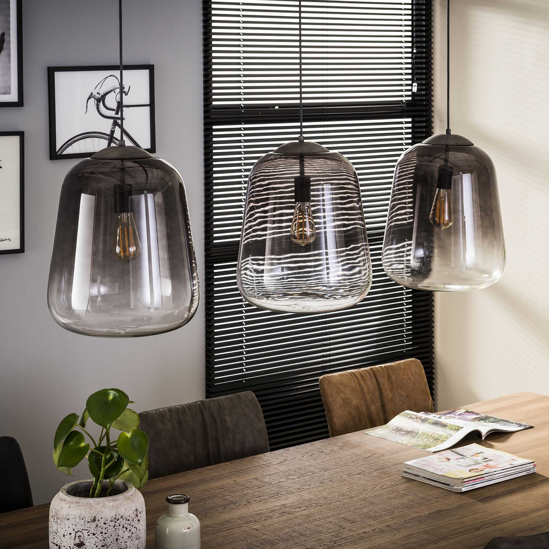 Luster 72-50 3 x Ø32cm Chromed glass Luster 72-50 3 x Ø32cm Chromed glass
