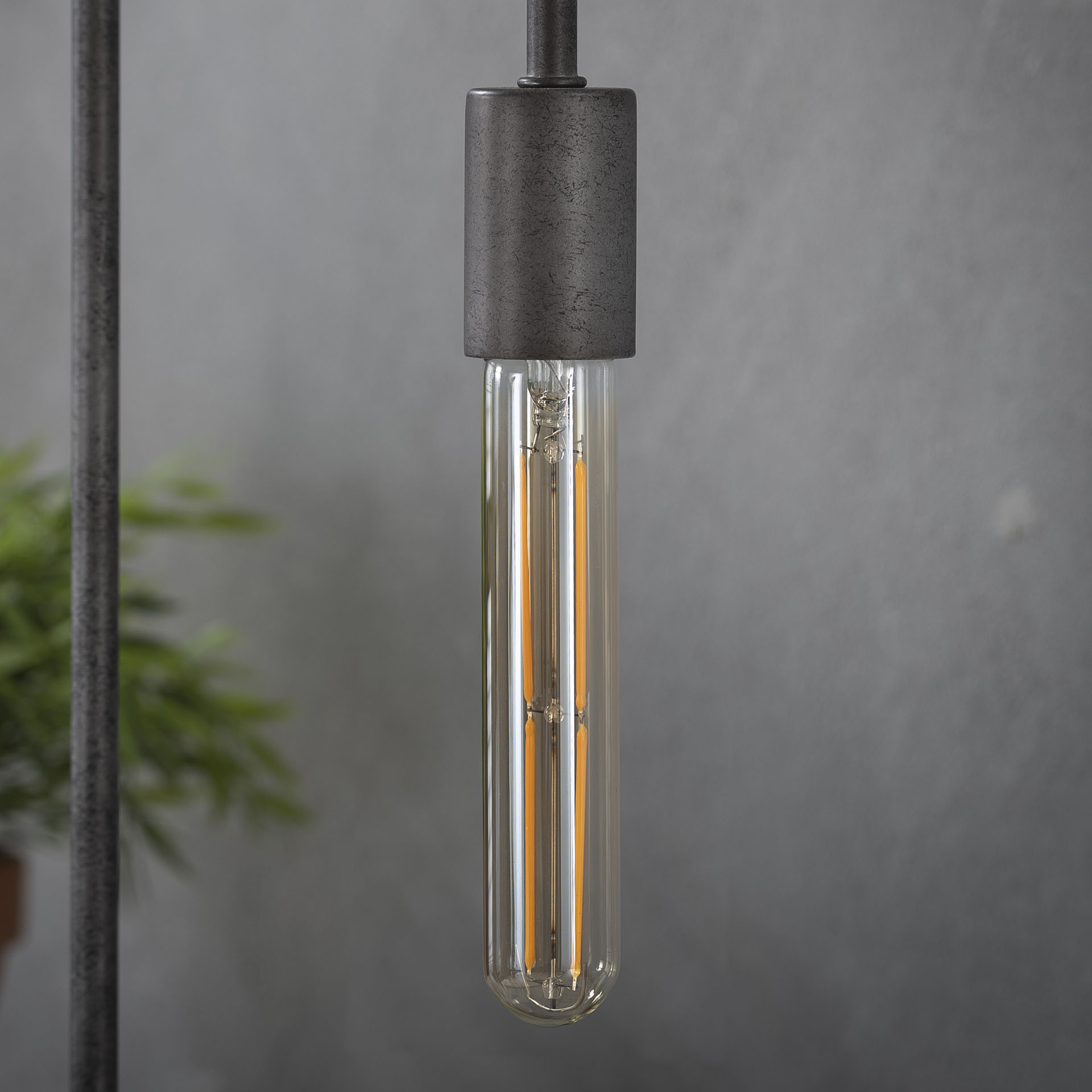 Filament LED žiarovka 84-73  18,5cm Amber glass