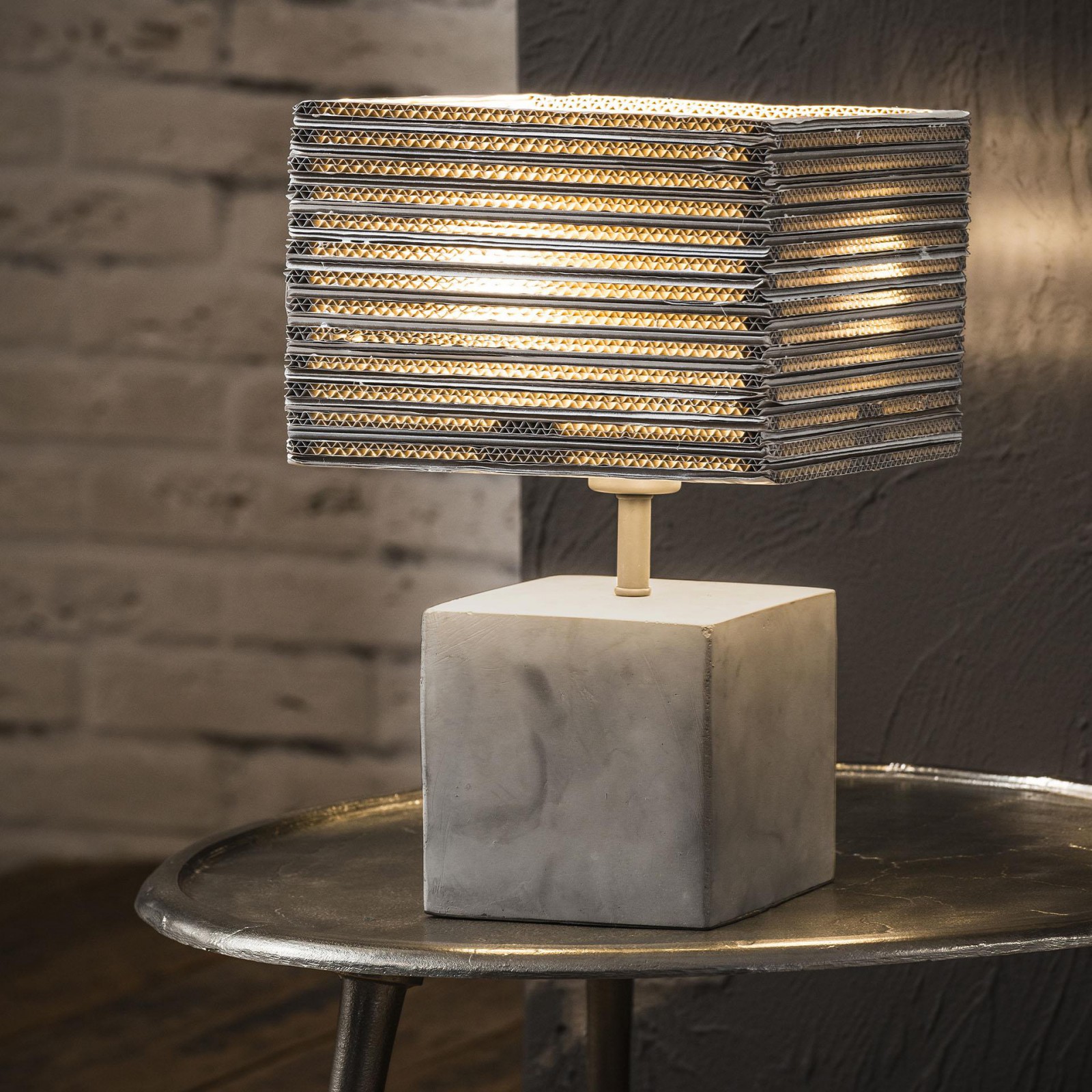 Stolová lampa 72-98 concrete/Carta - PRODUKT JE SKLADOM U NÁS - 2Ks Stolová lampa 72-98 concrete/Carta - PRODUKT JE SKLADOM U NÁS - 2Ks
